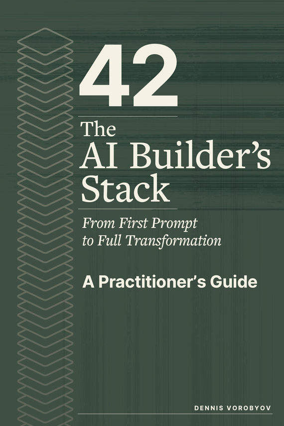 42: The AI Builder's Stack — front cover